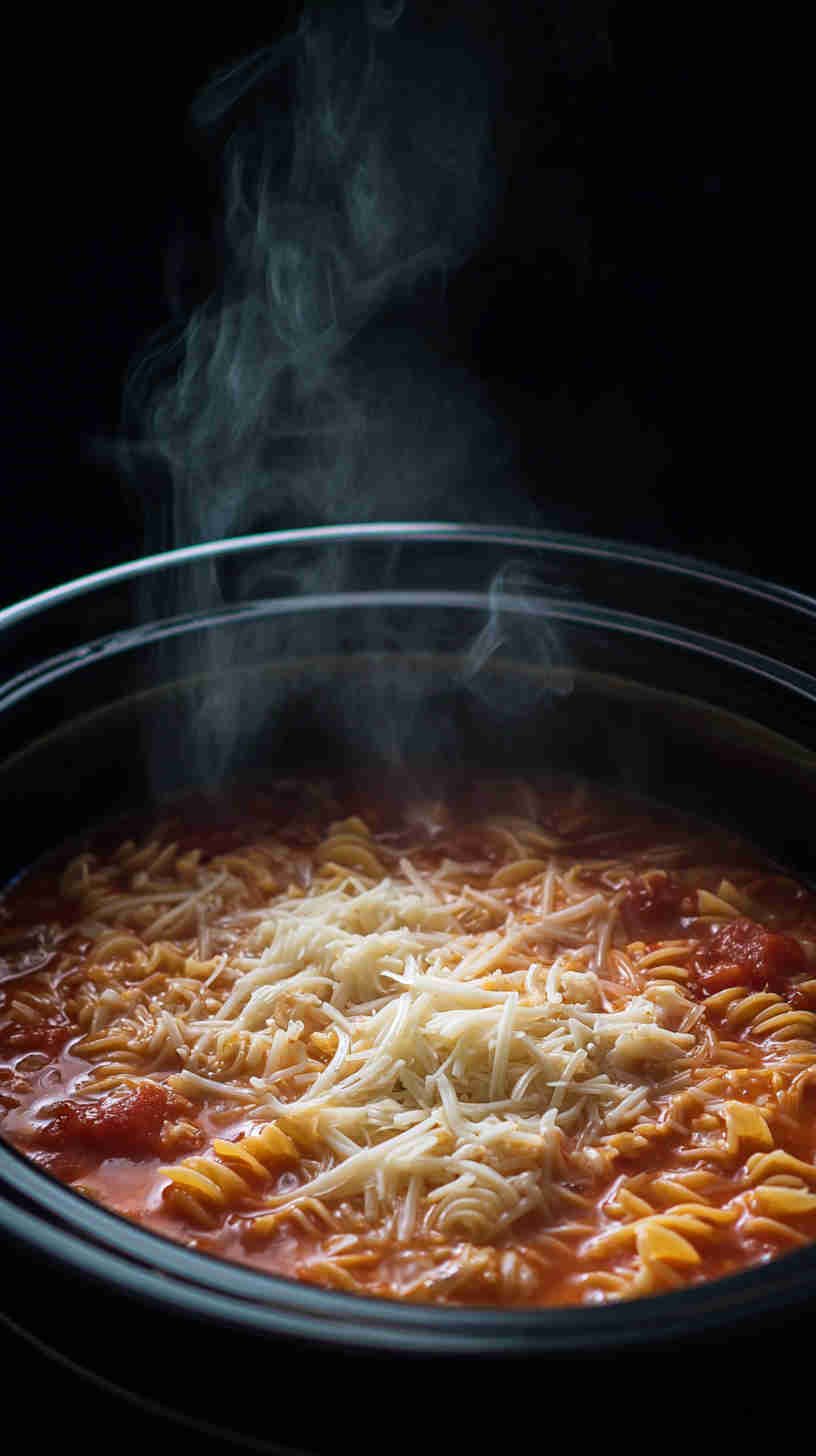 Crockpot Lasagna Soup