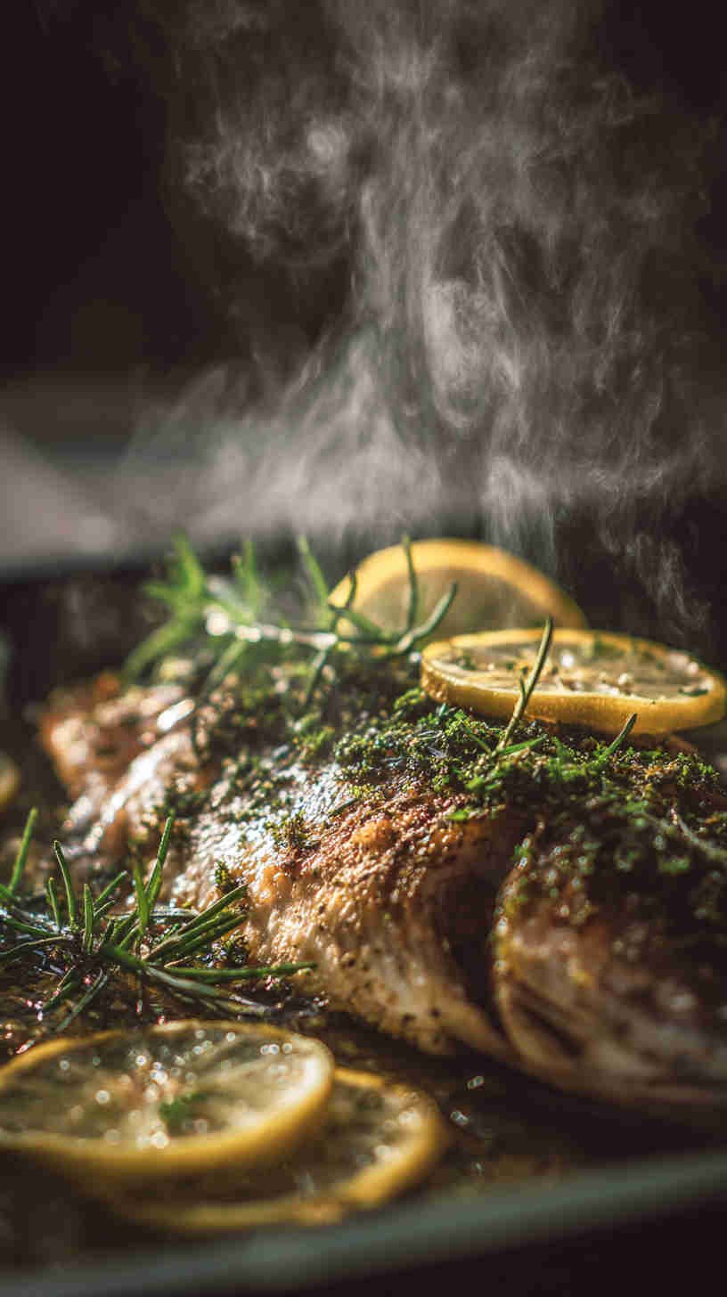 Crockpot Lemon Herb Fish