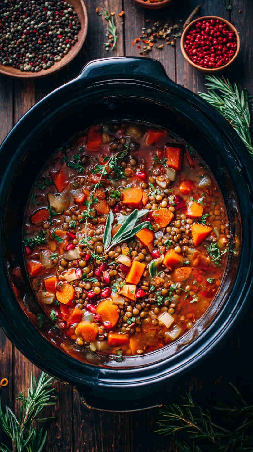 Crockpot Lentil Soup