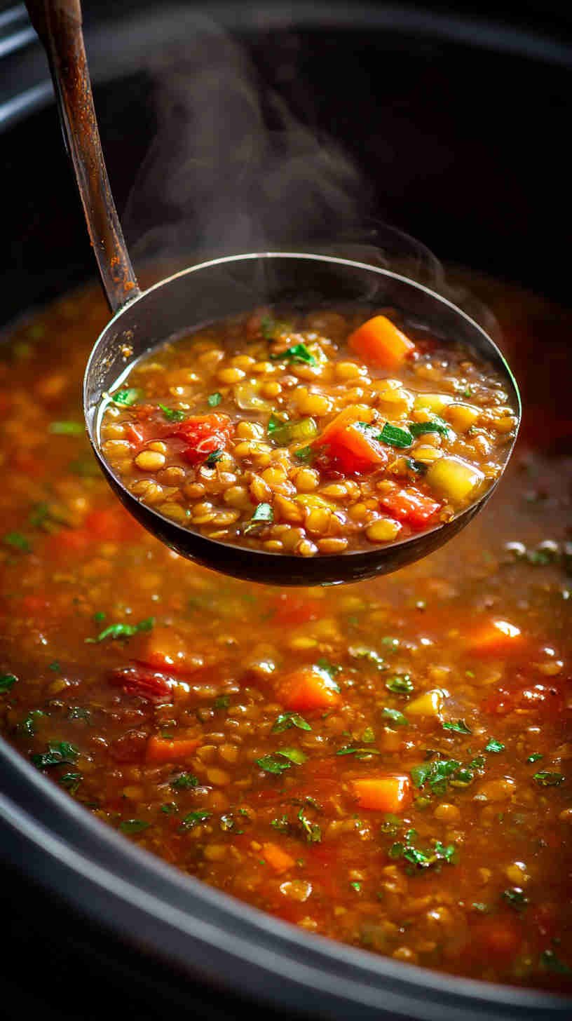 Crockpot Lentil Soup