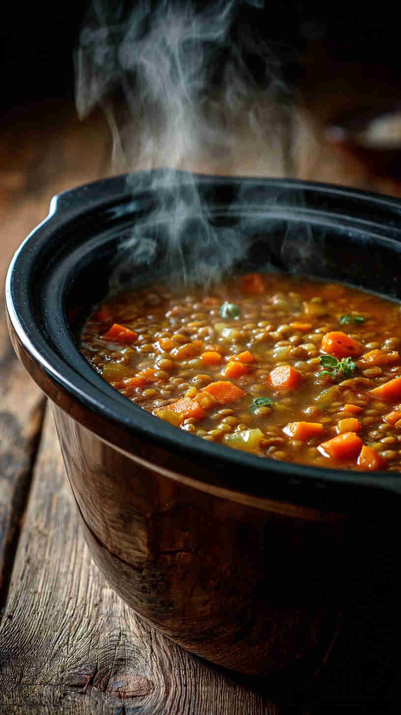 Crockpot Lentil Soup