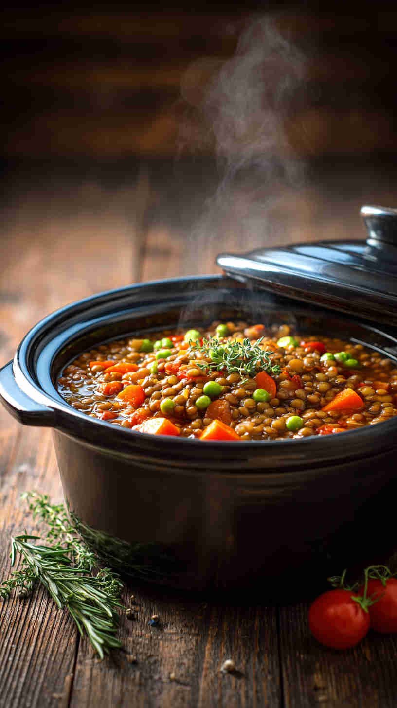 Crockpot Lentil Soup