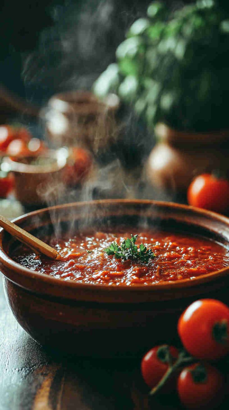 Crockpot Marinara Sauce