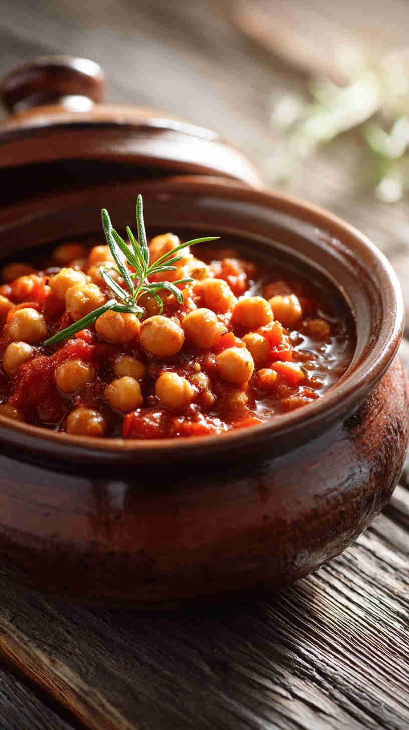 Crockpot Mediterranean Chickpea Stew