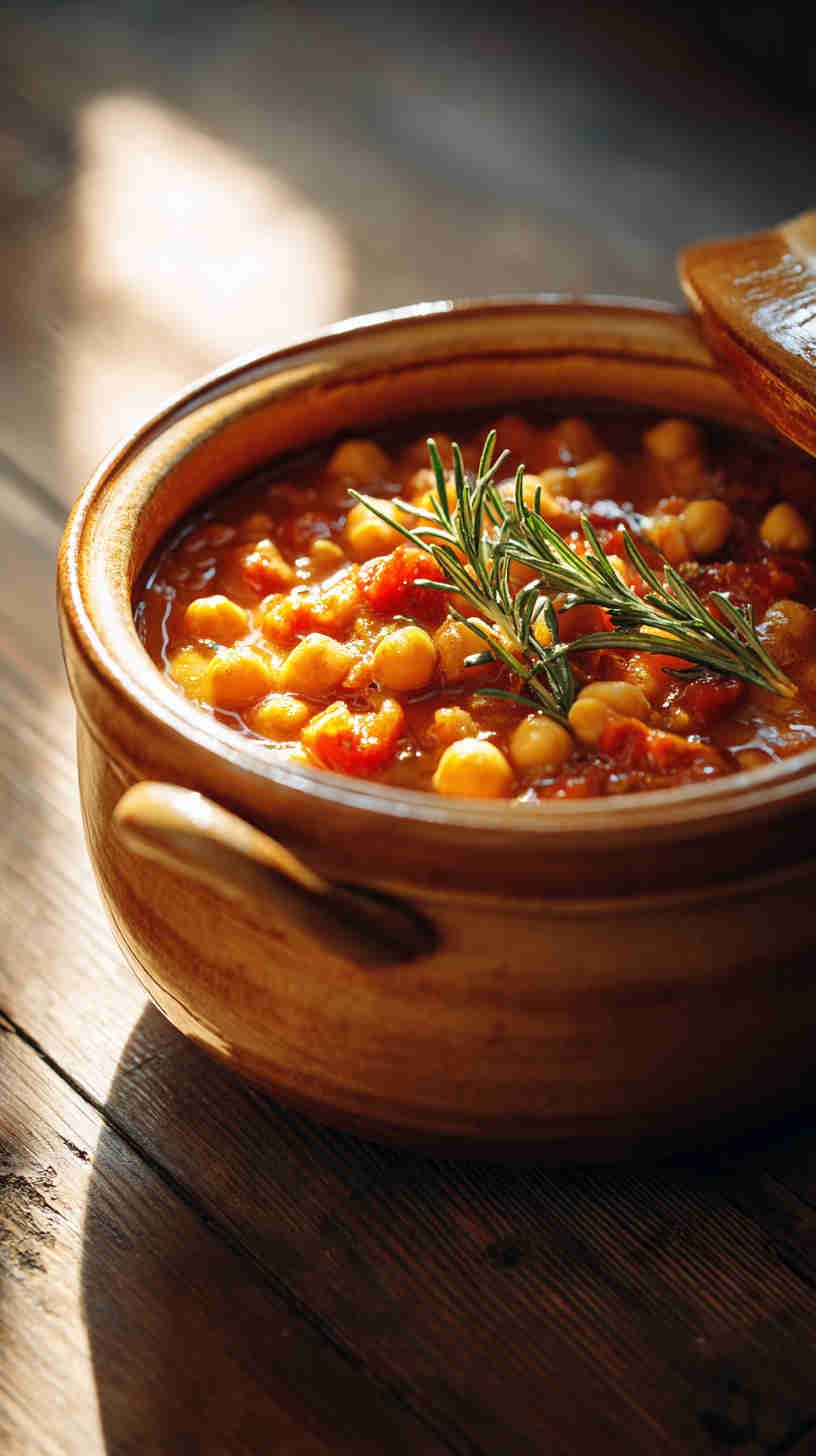 Crockpot Mediterranean Chickpea Stew