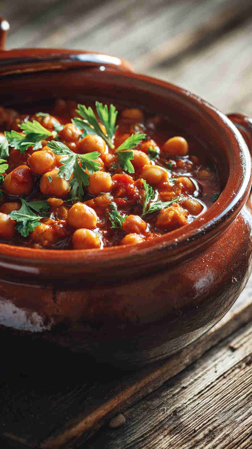 Crockpot Mediterranean Chickpea Stew