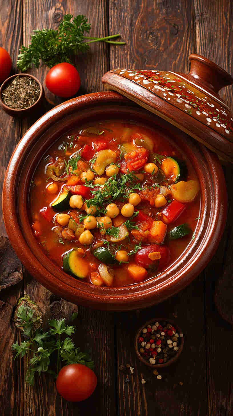 Crockpot Mediterranean Chickpea Stew