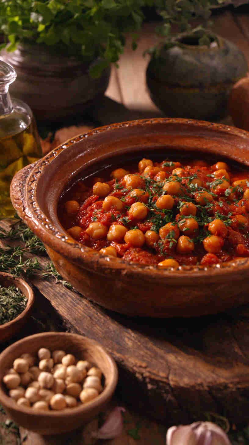 Crockpot Mediterranean Chickpea Stew