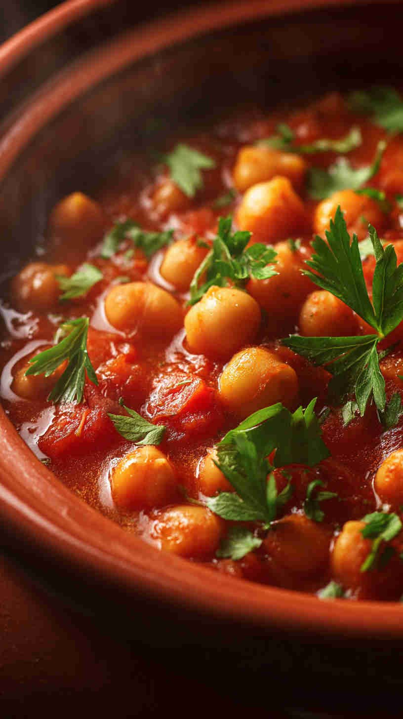 Crockpot Mediterranean Chickpea Stew