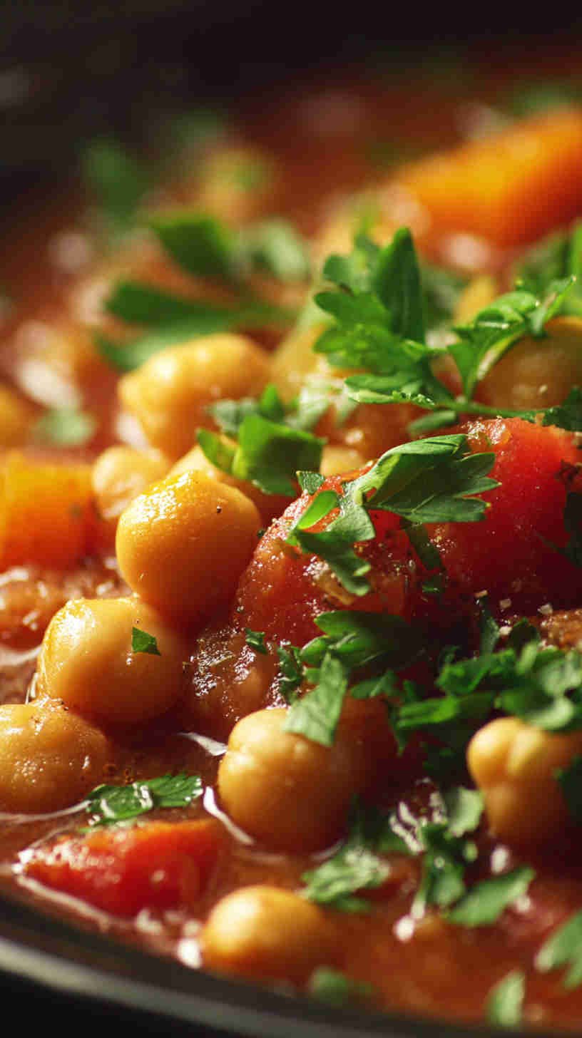 Crockpot Mediterranean Chickpea Stew