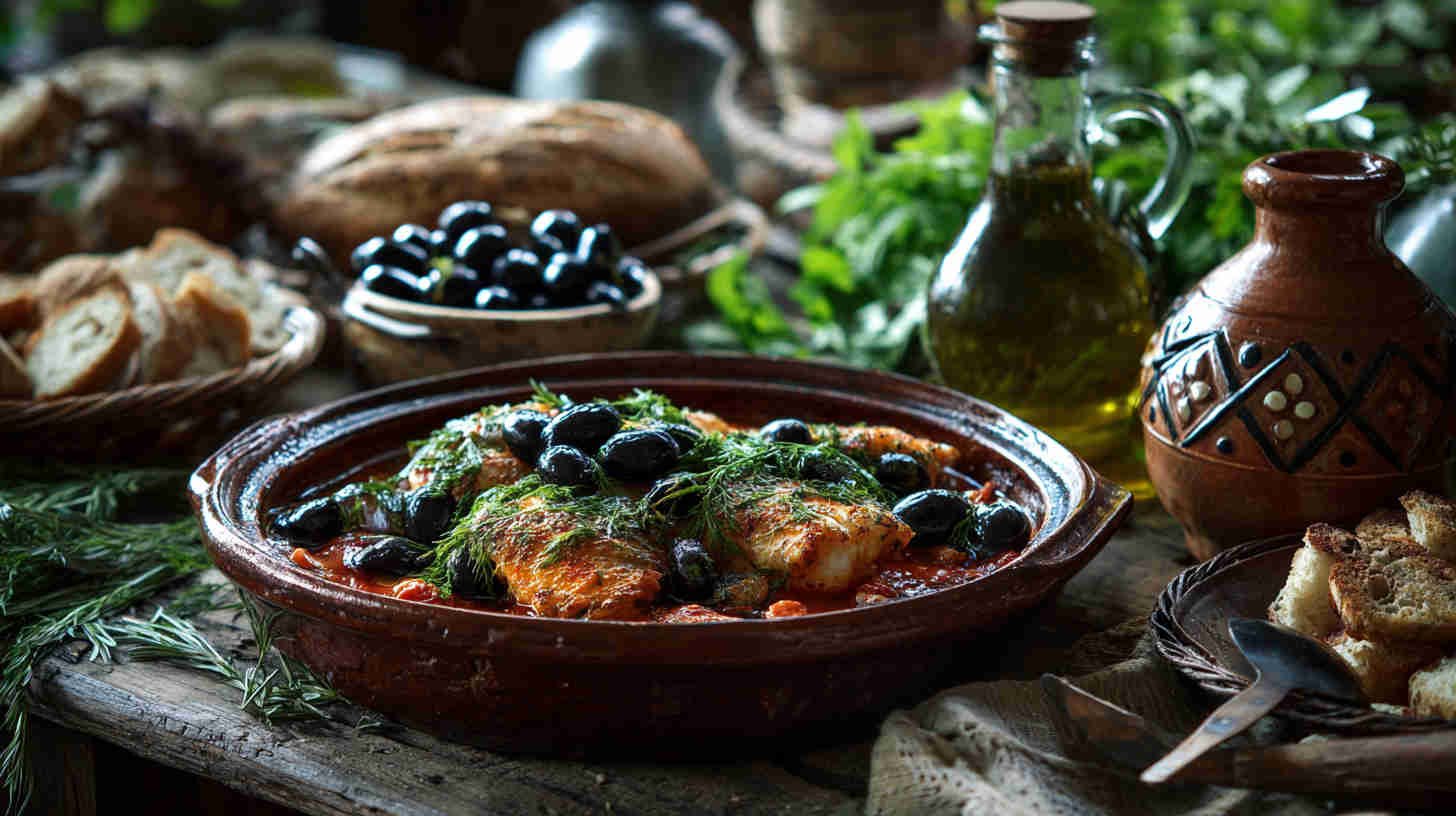 Crockpot Mediterranean Herb Baked Cod