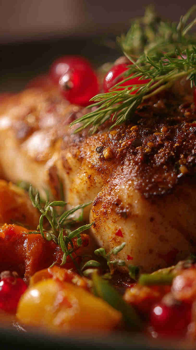 Crockpot Mediterranean Herb Baked Cod