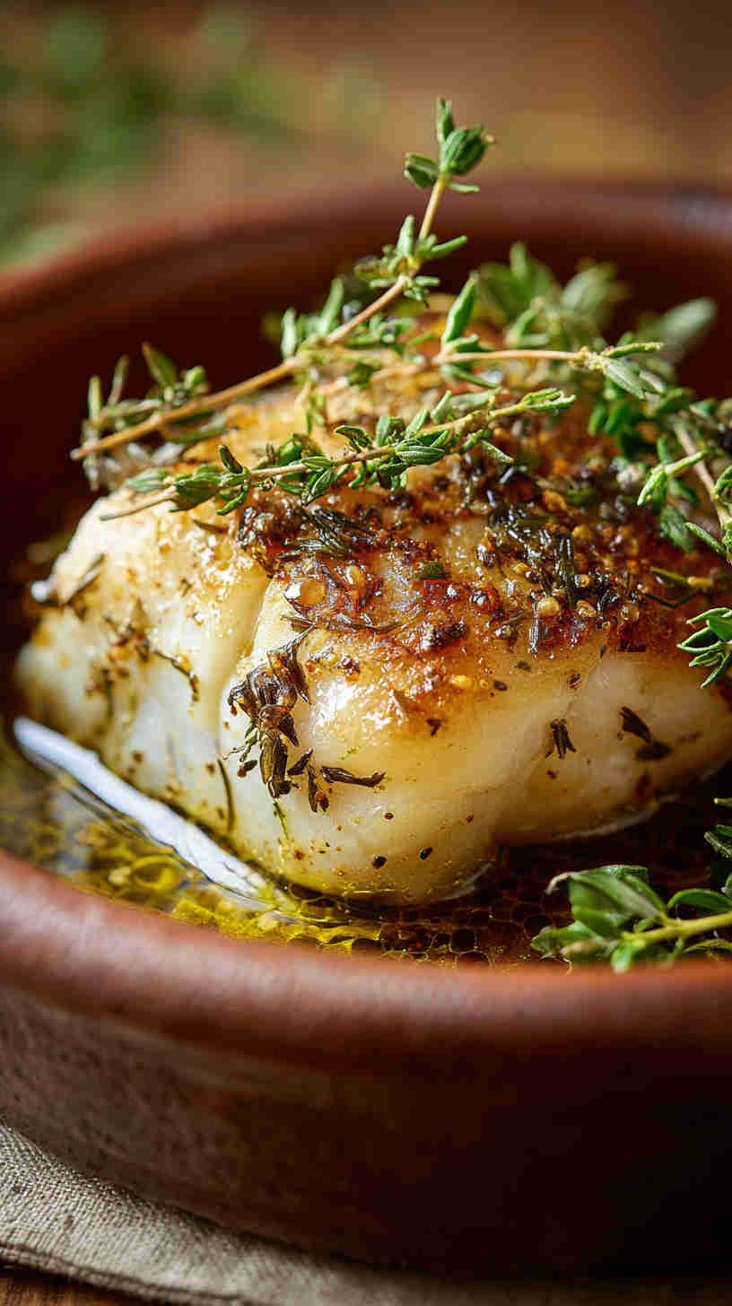 Crockpot Mediterranean Herb Baked Cod