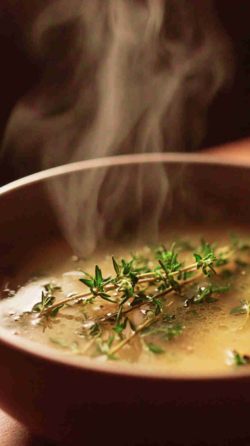 Crockpot Mediterranean White Bean Soup