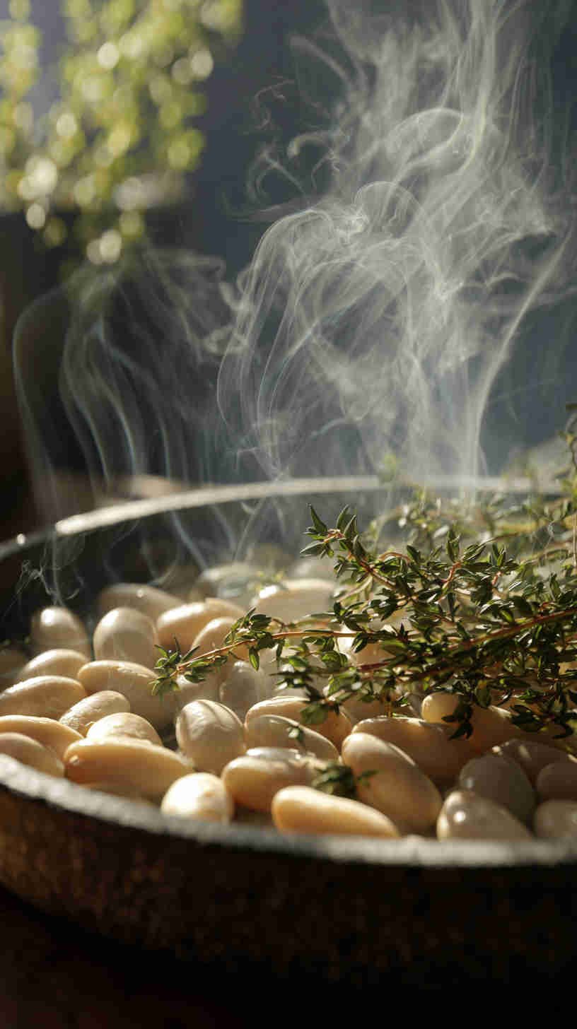 Crockpot Mediterranean White Bean Soup