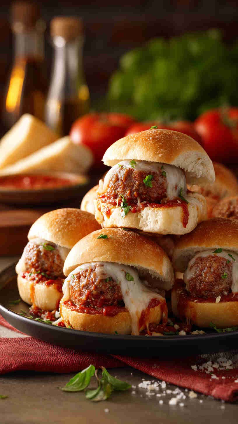 Crockpot Mini Meatball Subs