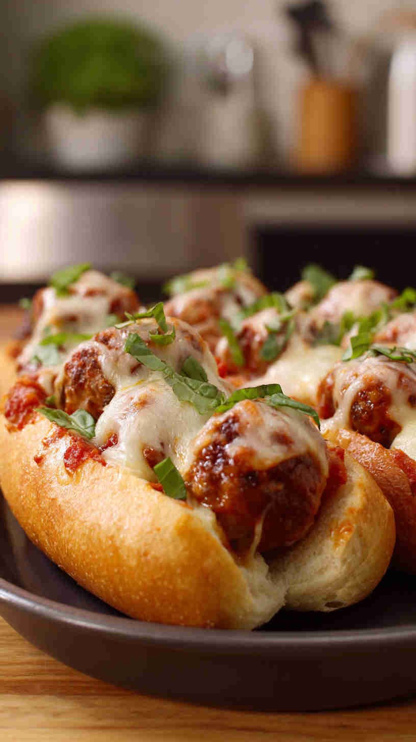 Crockpot Mini Meatball Subs