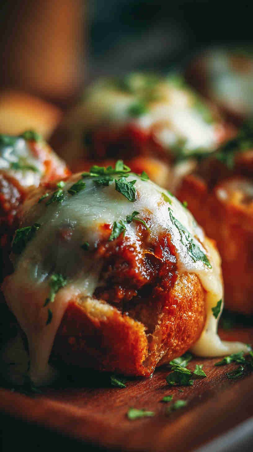 Crockpot Mini Meatball Subs