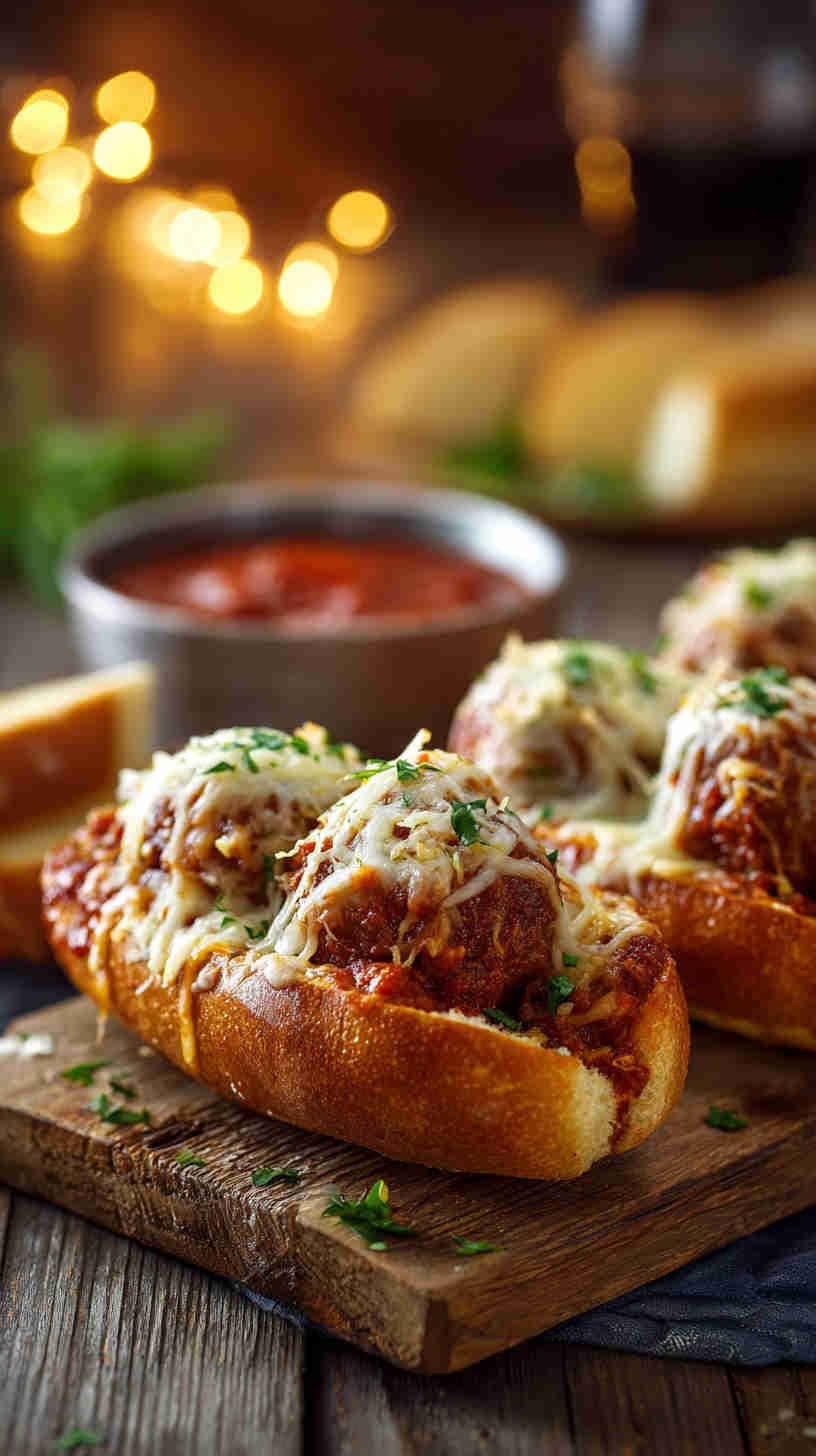 Crockpot Mini Meatball Subs