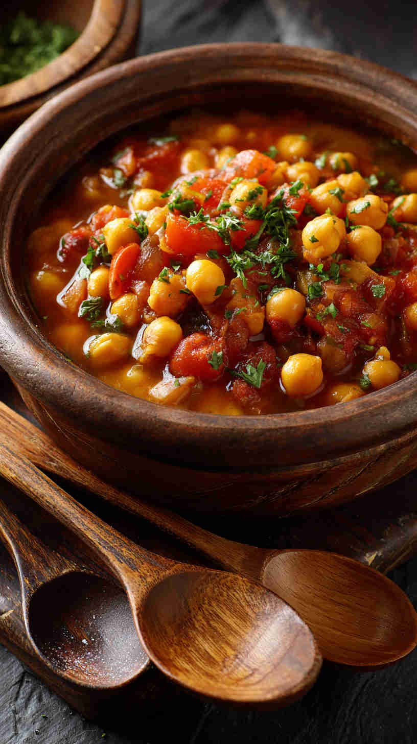 Crockpot Moroccan Chickpea Stew