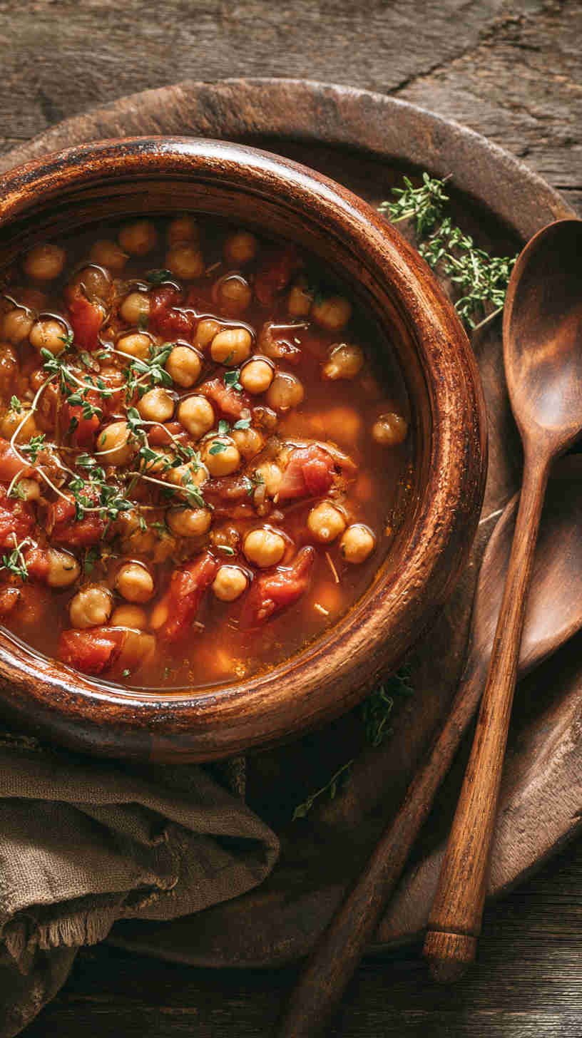 Crockpot Moroccan Chickpea Stew