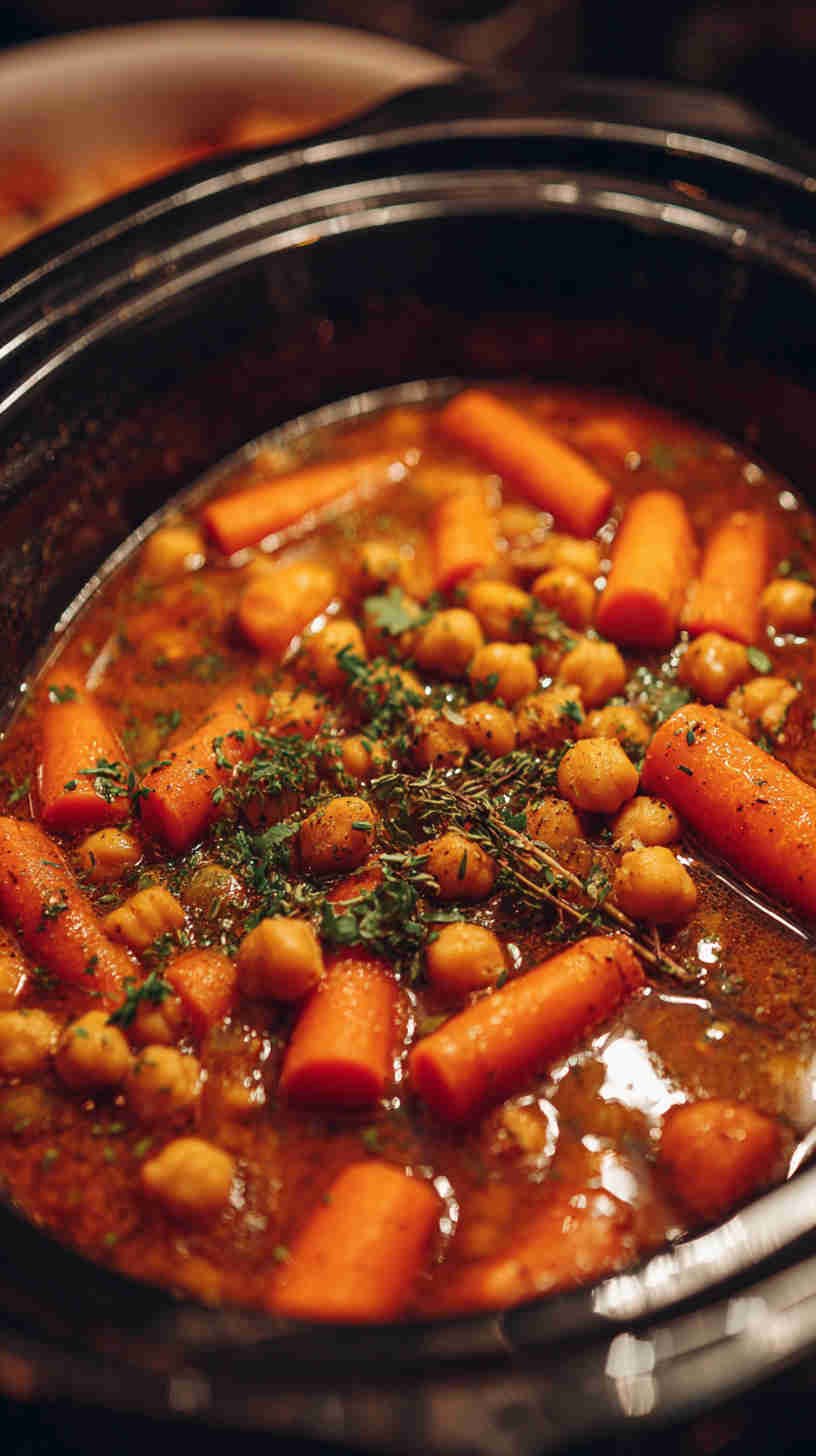 Crockpot Moroccan Chickpea Stew