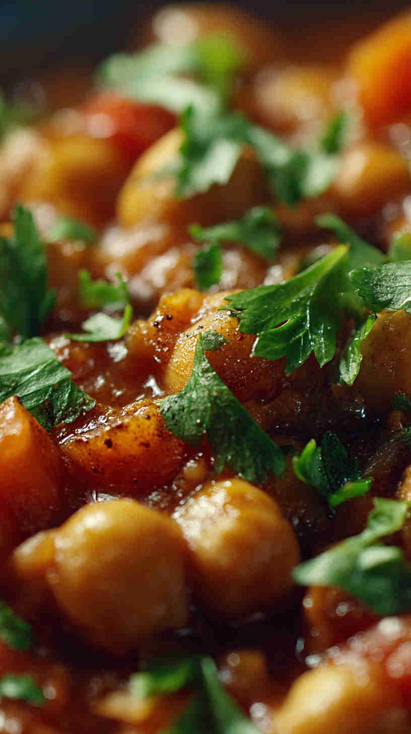 Crockpot Moroccan Chickpea Stew