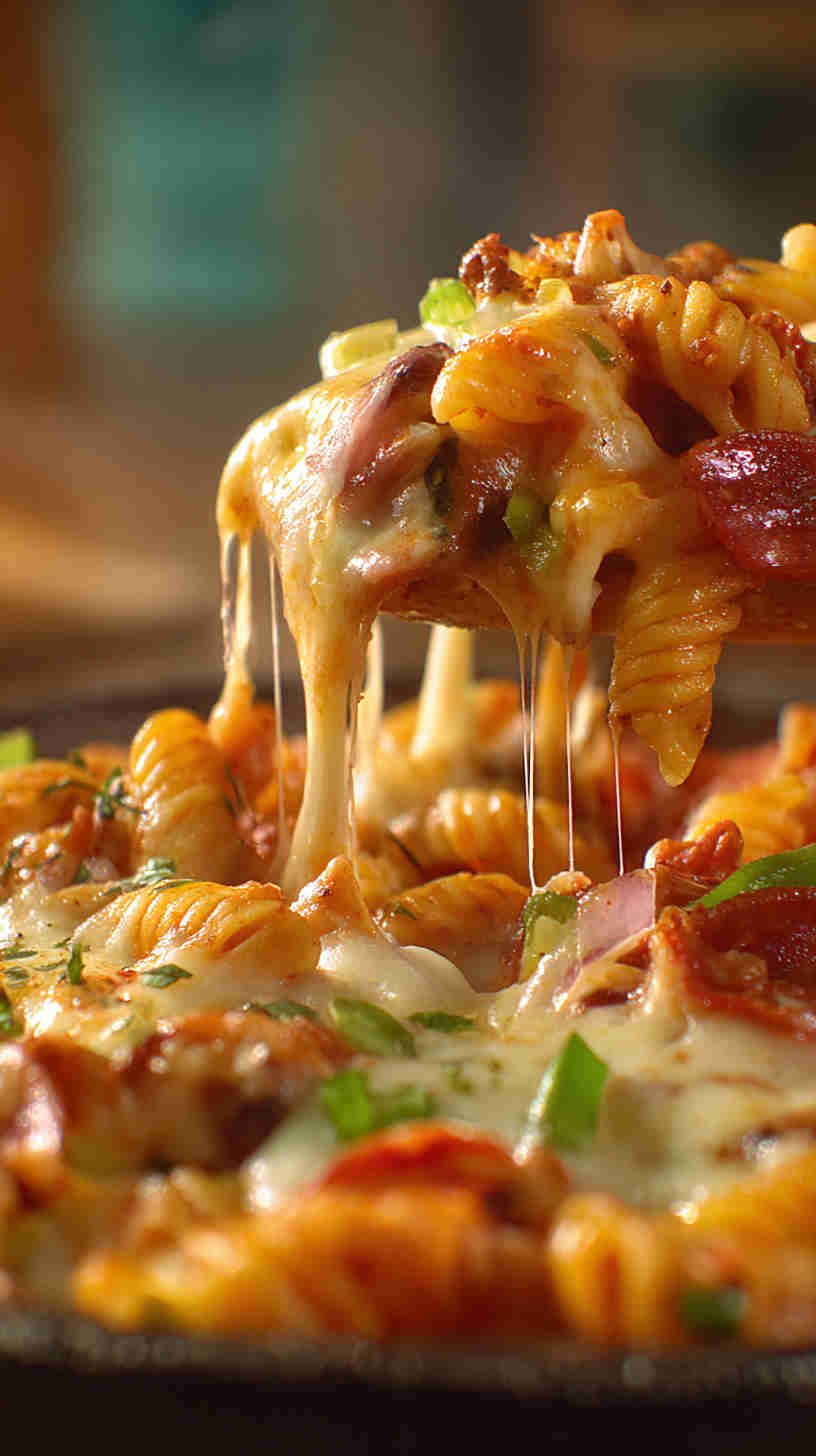 Crockpot Pizza Pasta