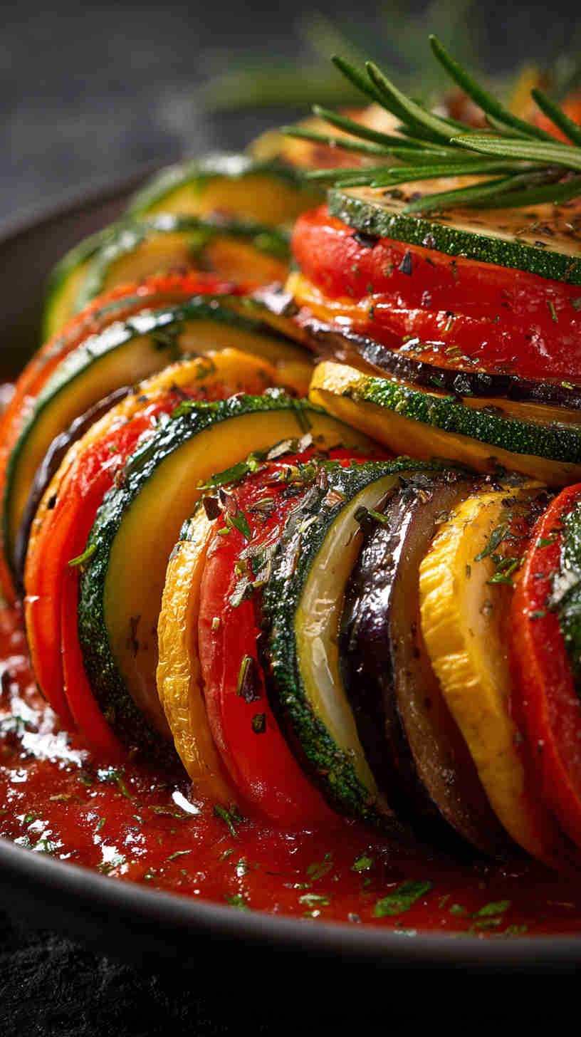 Crockpot Ratatouille with Fresh Herbs
