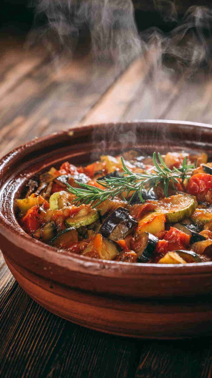Crockpot Ratatouille with Fresh Herbs