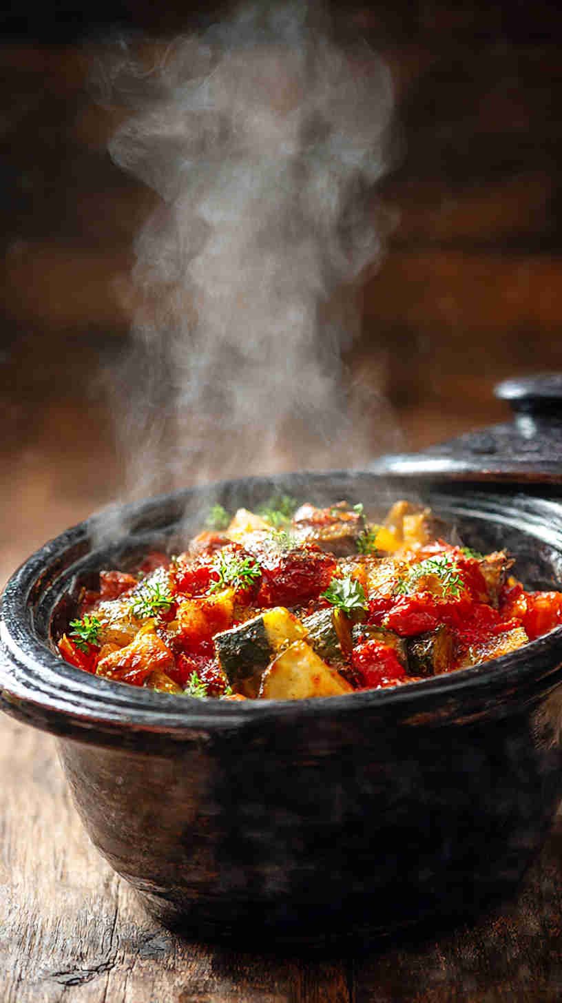 Crockpot Ratatouille with Fresh Herbs