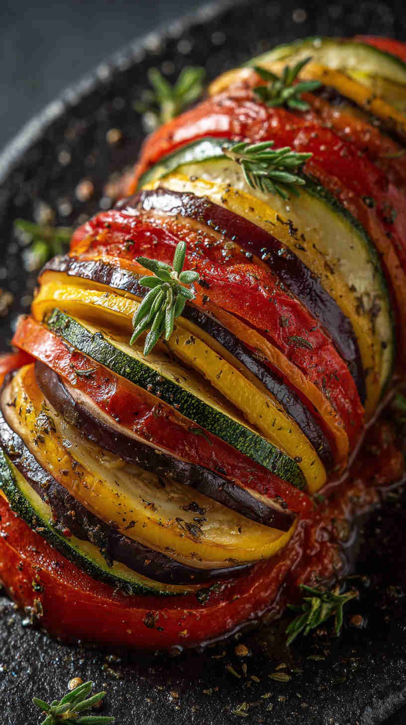 Crockpot Ratatouille with Fresh Herbs