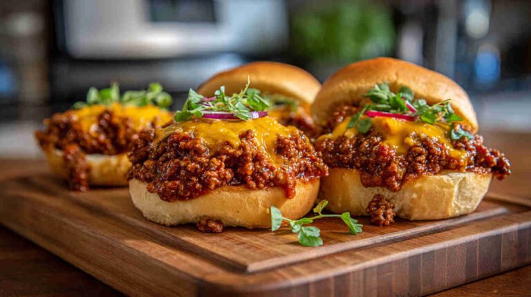 Crockpot Sloppy Joes