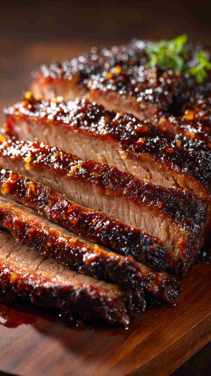 Crockpot Smoky BBQ Beef Brisket