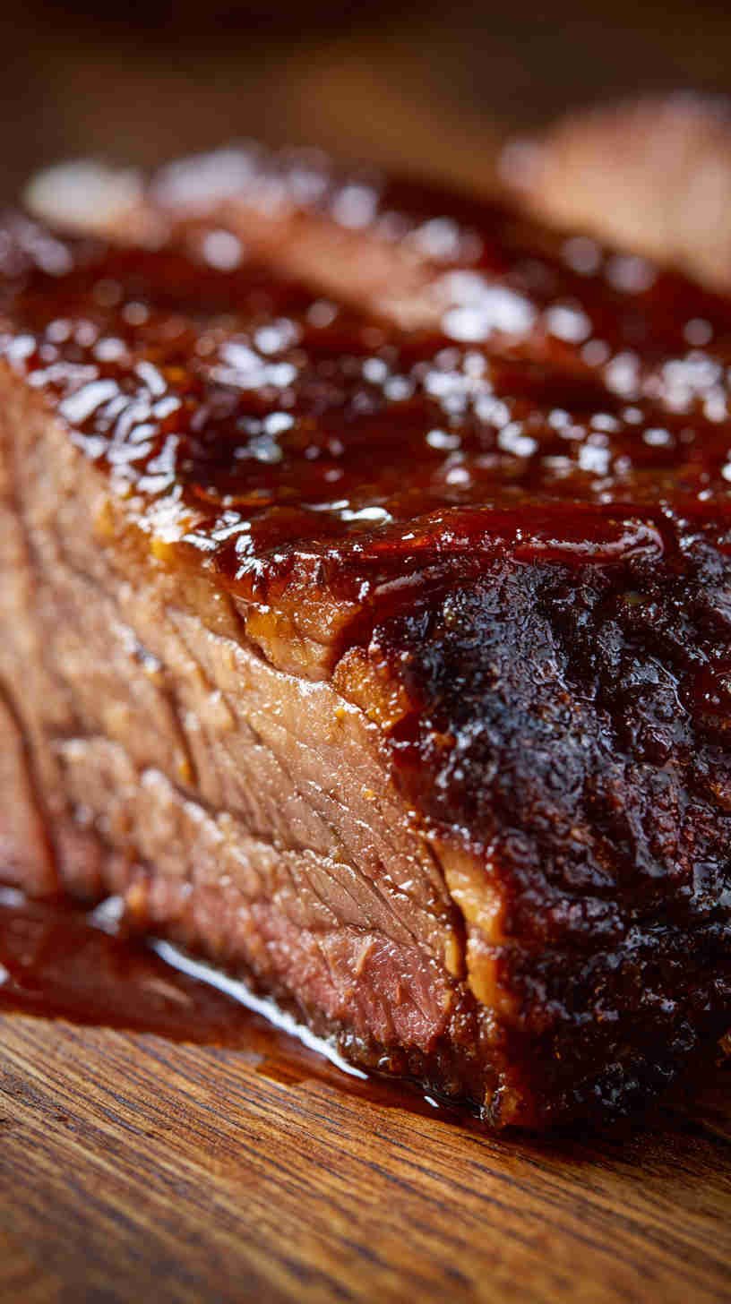 Crockpot Smoky BBQ Beef Brisket