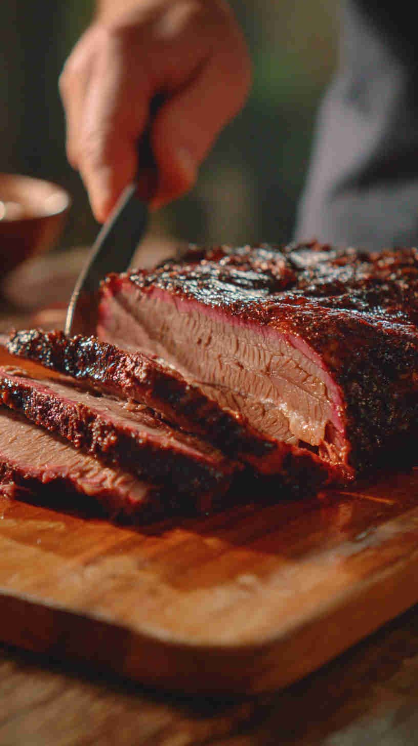 Crockpot Smoky BBQ Beef Brisket