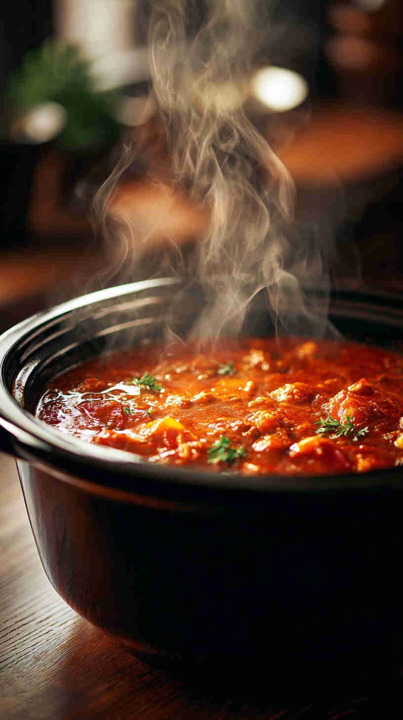 Crockpot Spicy Tomato Seafood Stew