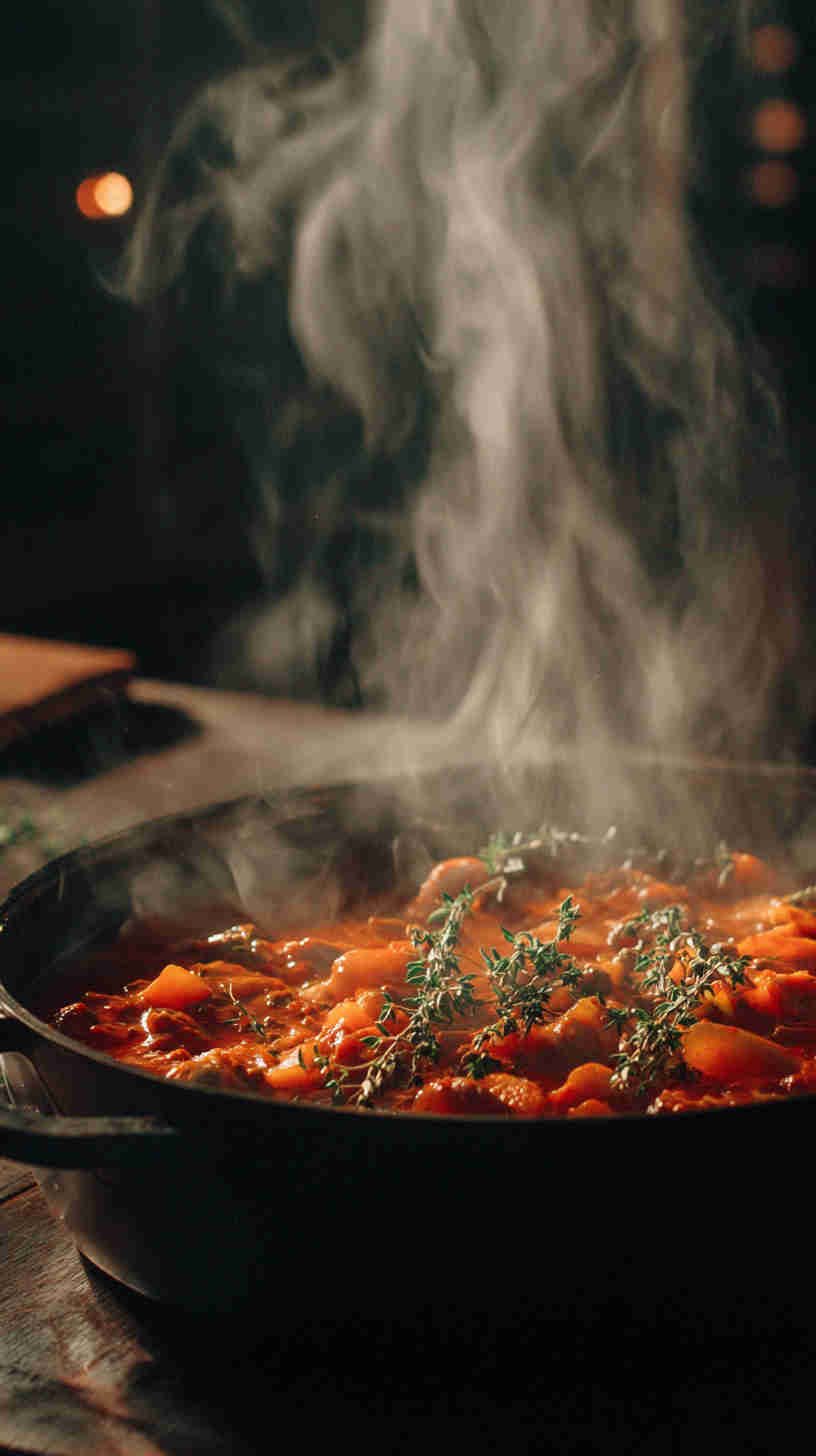 Crockpot Spicy Tomato Seafood Stew