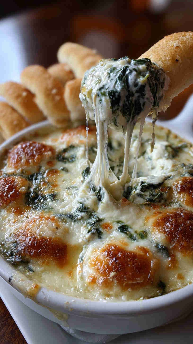 Crockpot Spinach Artichoke Dip