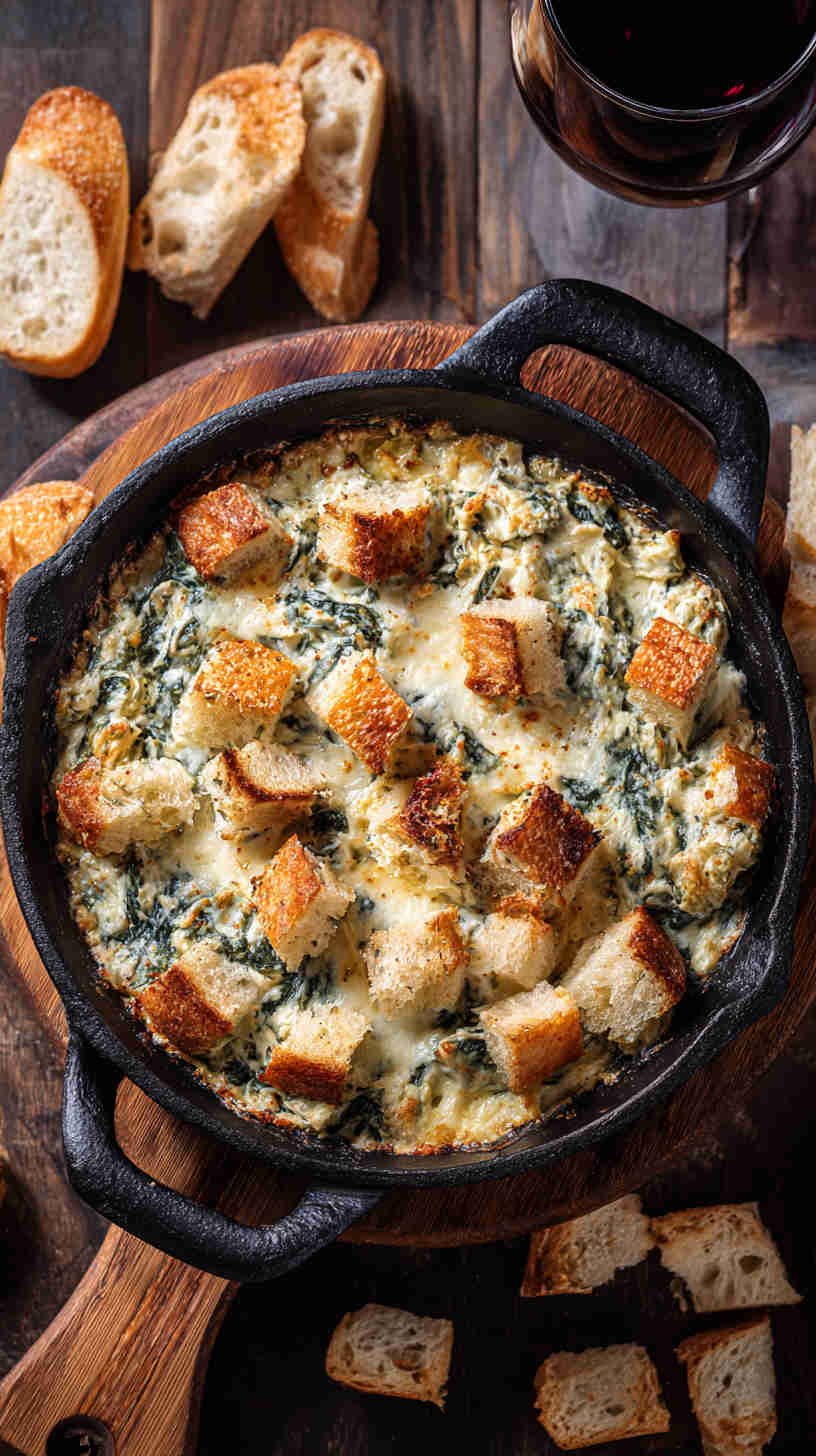 Crockpot Spinach Artichoke Dip