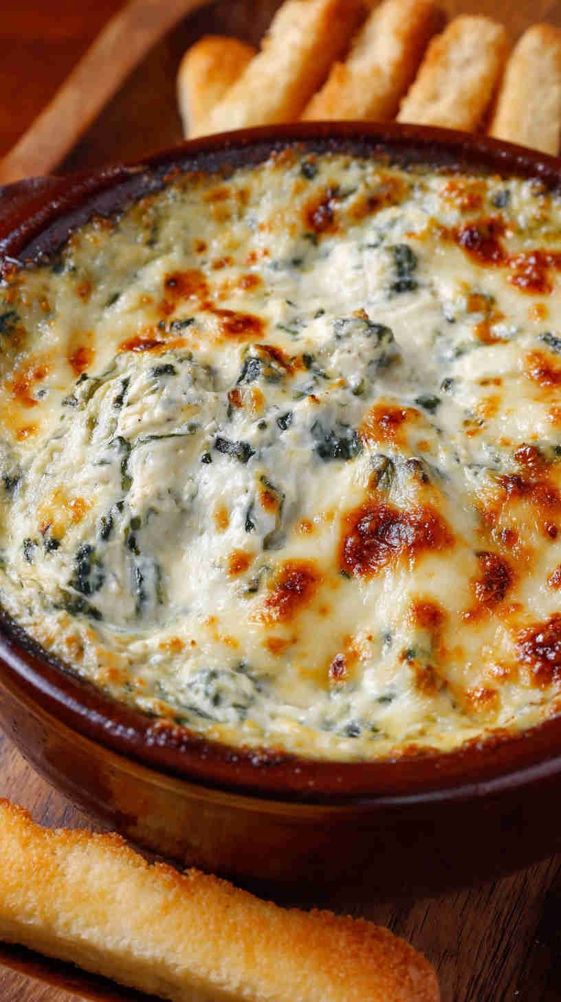 Crockpot Spinach Artichoke Dip