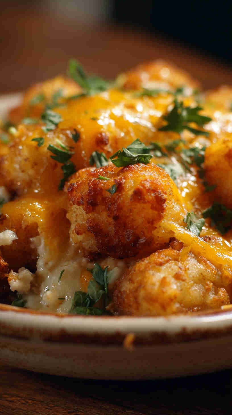 Crockpot Tater Tot Casserole