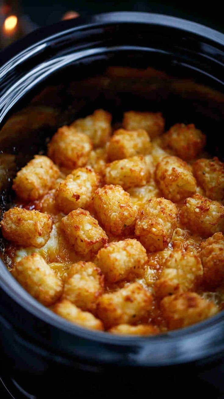 Crockpot Tater Tot Casserole