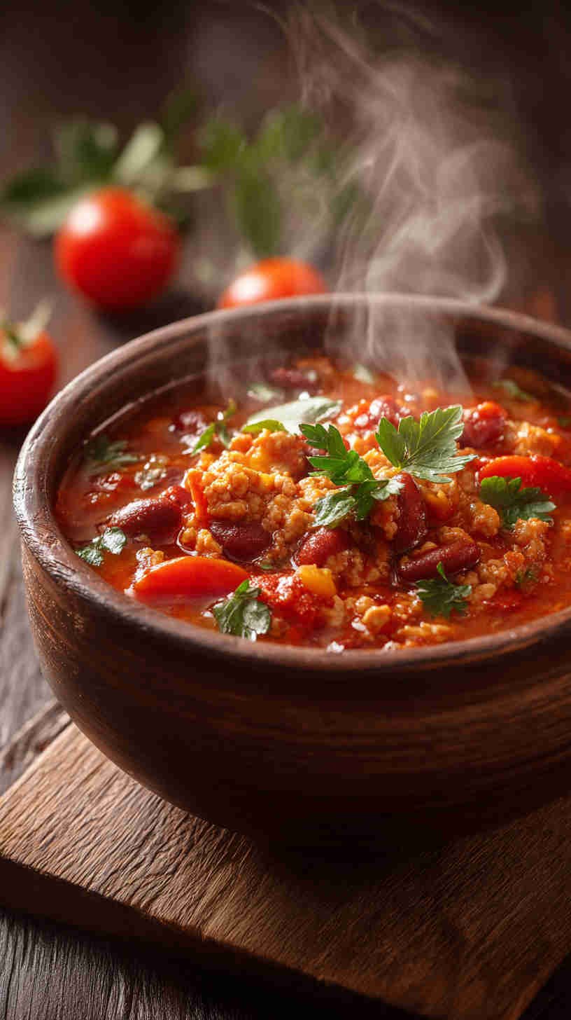 Crockpot Turkey Chili