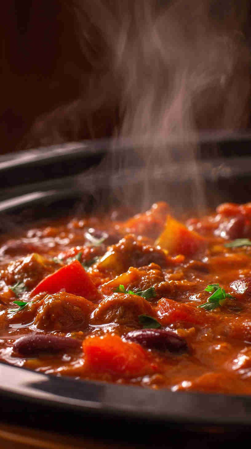 Crockpot Turkey Chili
