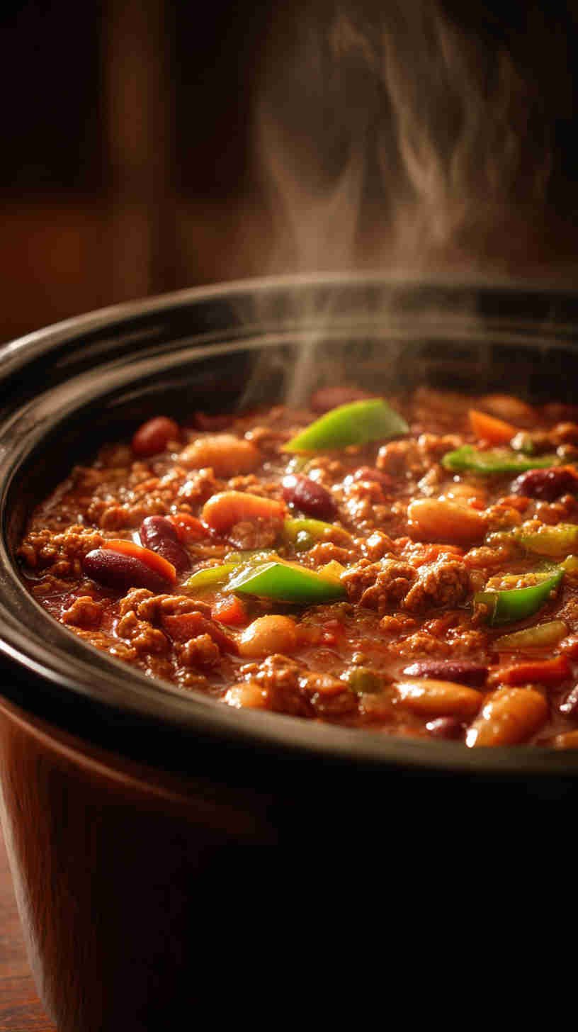 Crockpot Turkey Chili