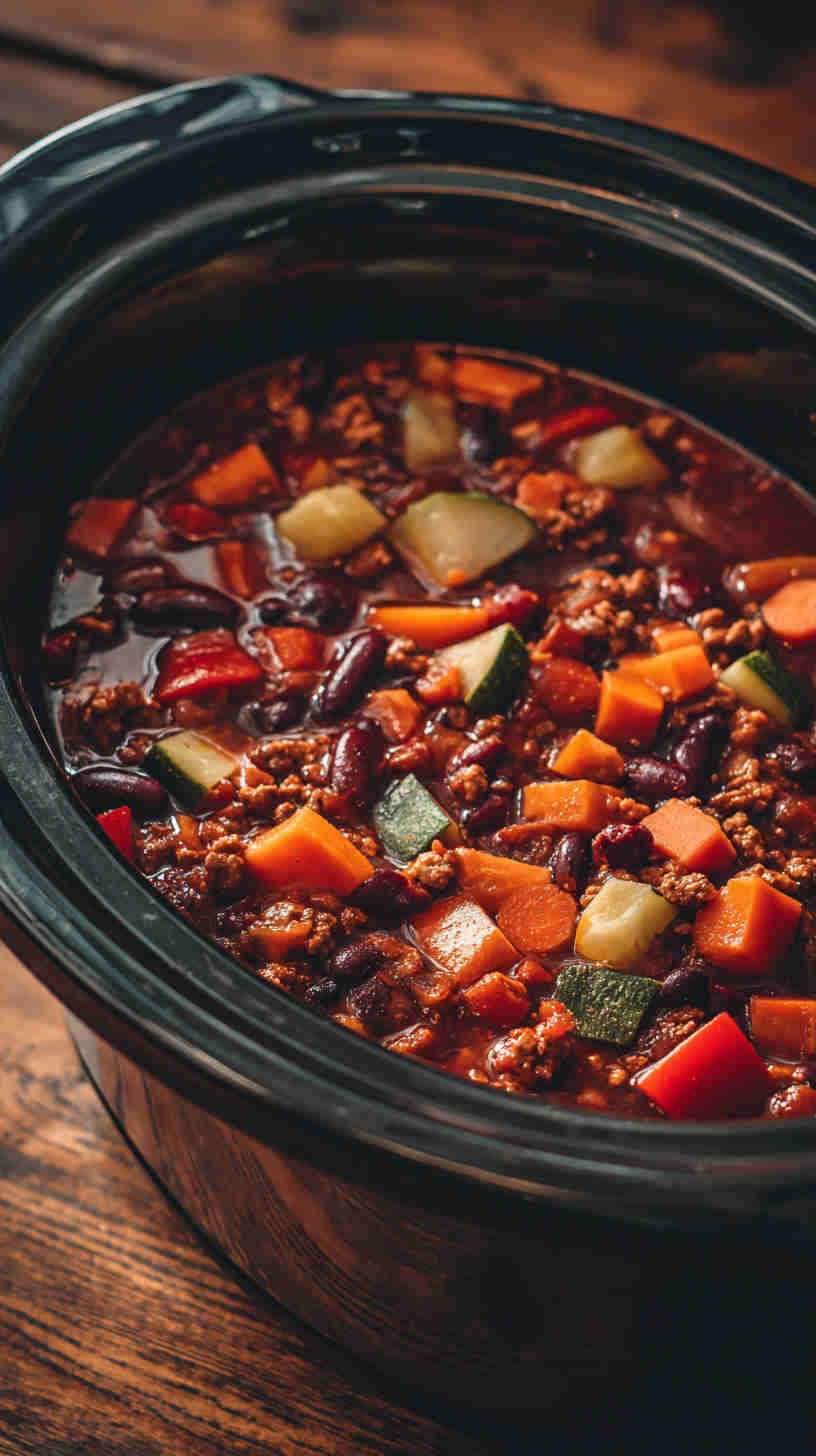 Crockpot Turkey Chili