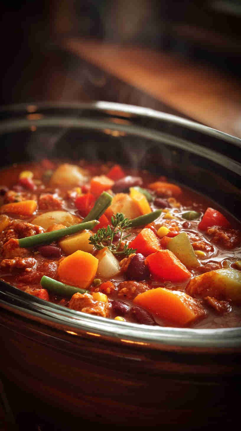 Crockpot Turkey Chili