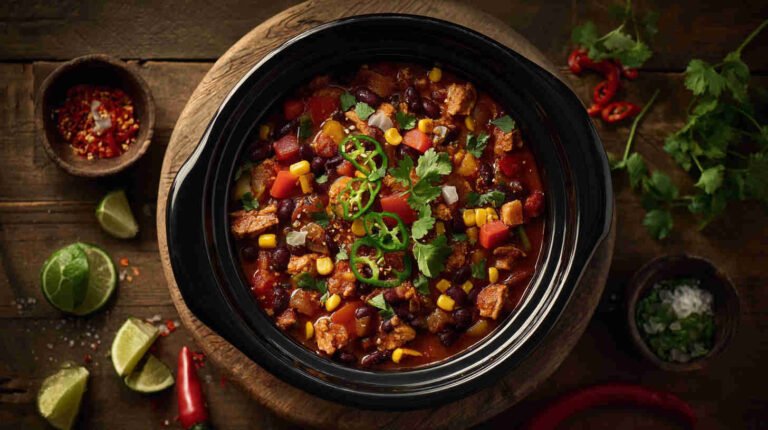 Crockpot Turkey Chili