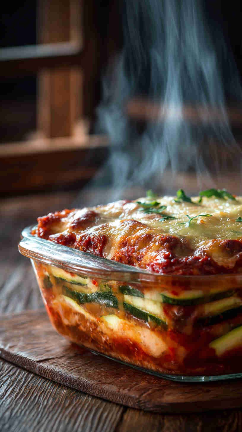 Crockpot Zucchini Lasagna